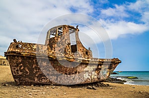 Abandon Ship On The beach