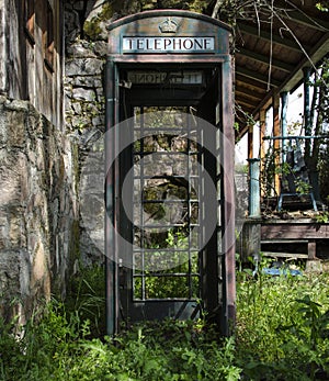 Abandon Telephone Booth