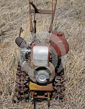 Abandoned Agricultural Machine photo