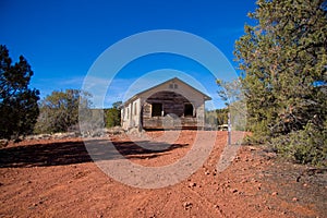 Abandoned Arizona desert cabin