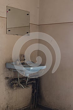 Abandoned bathroom