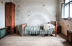 Abandoned bedroom