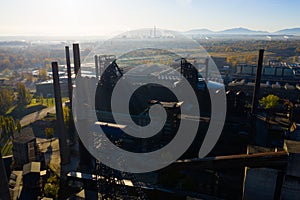 Abandoned blast furnaces of Vitkovice Iron and Steel Works