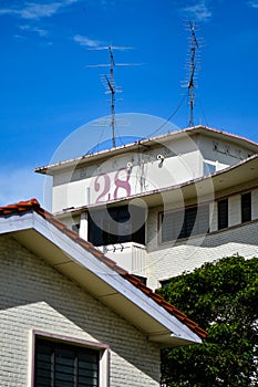 Abandoned block of flats in Singapore