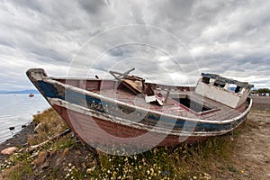 Abandoned boat