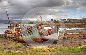 Abandoned Boats Mull