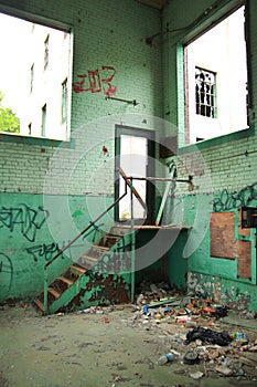 Abandoned building