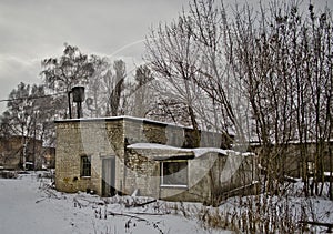 Abandoned building