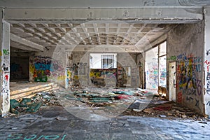 Abandoned building