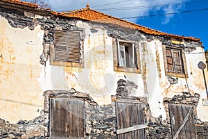 Abandoned building in Canico, Madeira