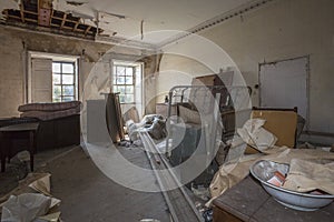 Abandoned Building - Derelict Interior photo