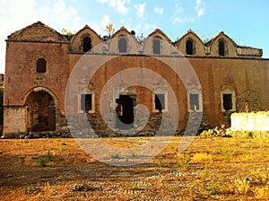 An abandoned building in Kayakoy, Fethiye