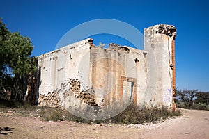 Abandoned building in mexico