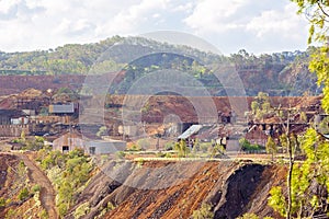 Abandoned Mt Morgan Australia Gold Mine