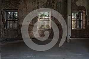 Abandoned buildings : Within the old customs house Or Old bang rak fire station photo