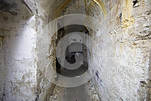 Abandoned Bunker. Inside a old Bunker