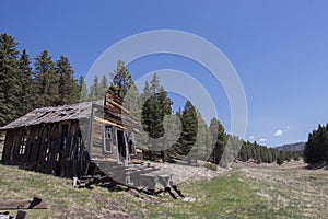 Abandoned Cabin Valles Caldera