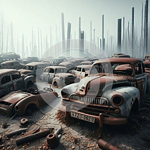 Abandoned Car Graveyard