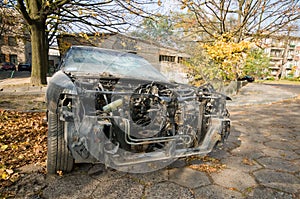 abandoned car vehicle