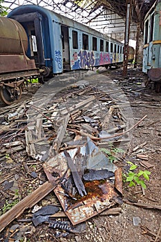 Abandoned Carriage photo