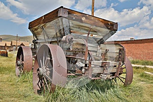 Abandoned cart in Bodie, Ghost Town, California