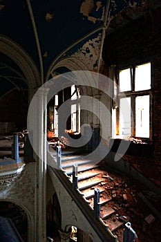 At the abandoned castle