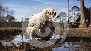 Abandoned Chicken In The Southern Countryside: A Twisted Environmental Portraiture