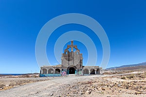 Abandoned church of the leprosy station (Tenerife, Spain) photo