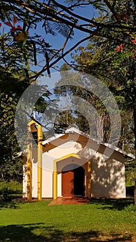 abandoned church in the middle of nowhere