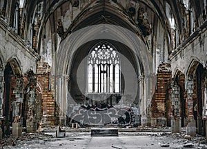 Abandoned church photo