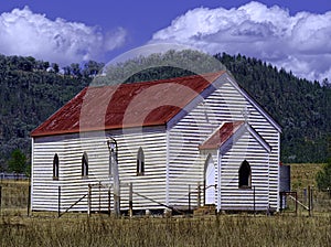 Abandoned Church in Rural Australia