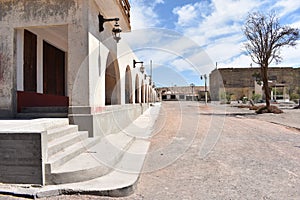 Abandoned city in north area of chile