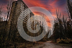 Abandoned city of Pripyat, Chernobyl exclusion zone