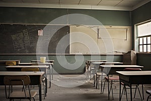 Abandoned Classroom