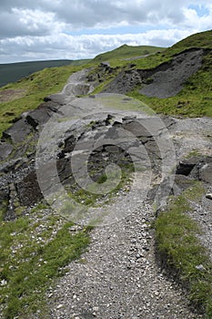 Abandoned Collapsed Road