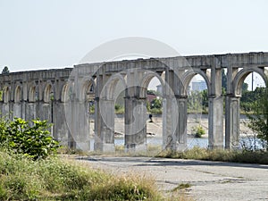 Abandoned construction at Lacul Morii, Bucharest