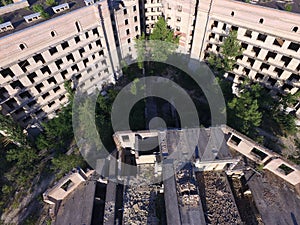 Abandoned construction site of Hospital.