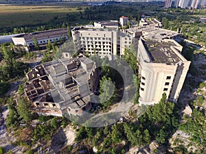 Abandoned construction site of Hospital.