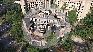 Abandoned construction site of Hospital.