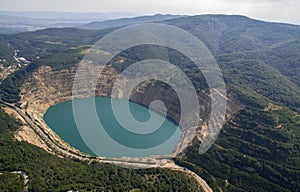 Abandoned copper mine