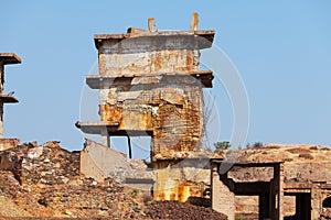 Abandoned copper mine