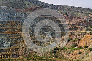 abandoned copper quarry in Northern Cyprus 4