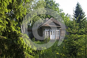 Abandoned country house in Eastern Poland.