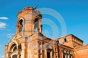 Abandoned and decaying church