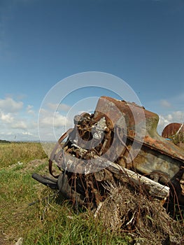 Abandoned engine