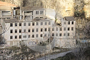 Abandoned factories in Alcoy photo