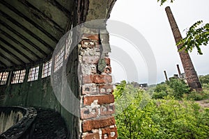 Abandoned factory cement plant Szczakowa Jaworzno Poland