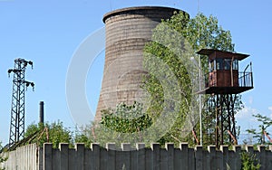 Abandoned factory for the manufacture of metals in Bulgaria