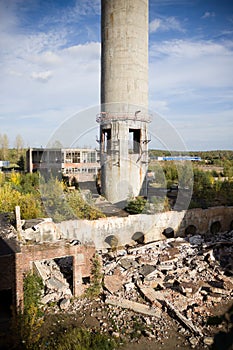 Abandoned factory Poland