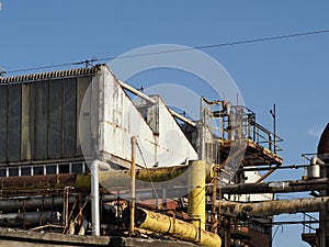 abandoned factory ruins